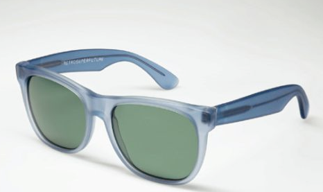 Basic Wayfarer in Electric Blue Matte by Super