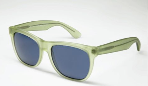 Basic Wayfarer in Electric Blue Matte by Super